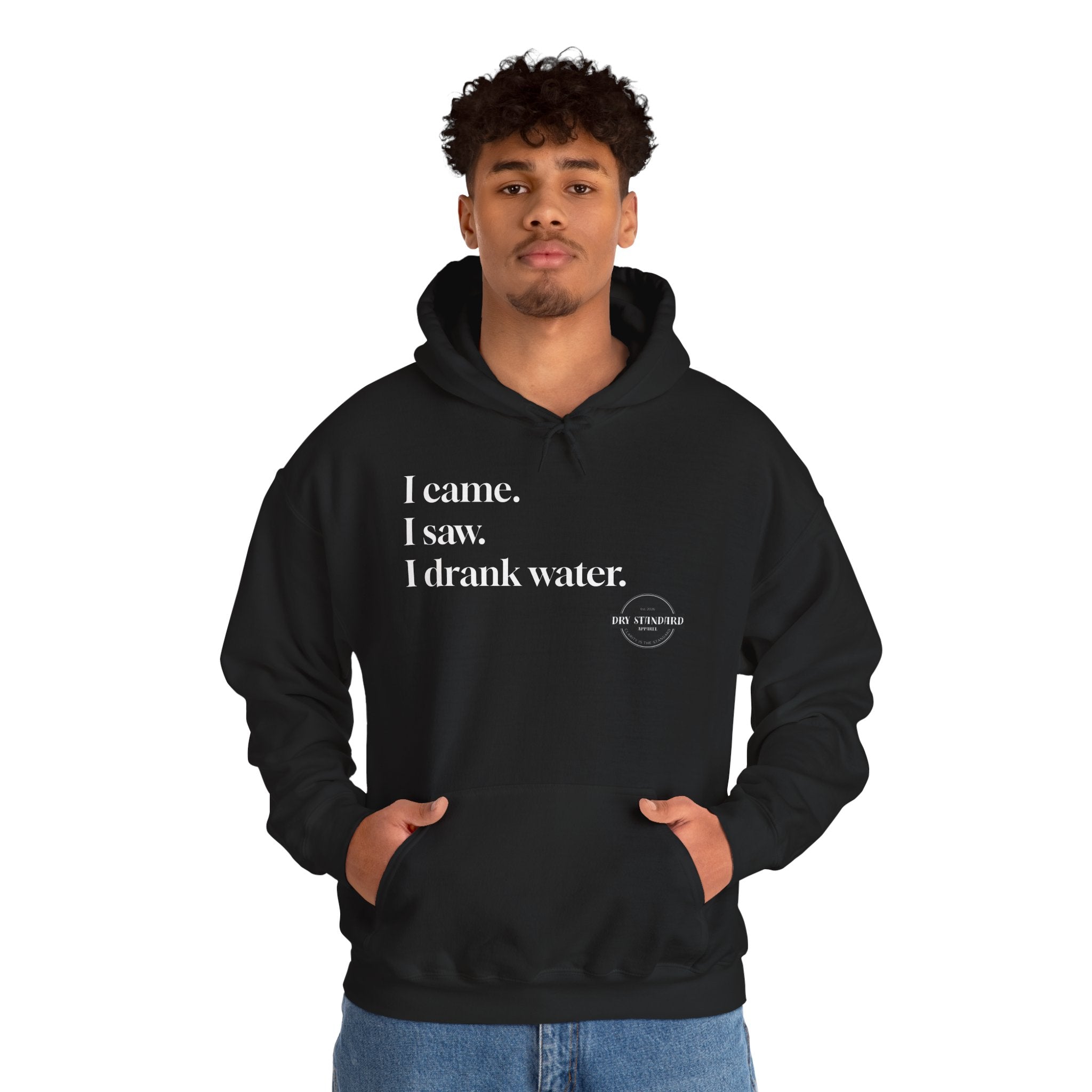 I Came. I Saw. I Drank Water. Hoodie